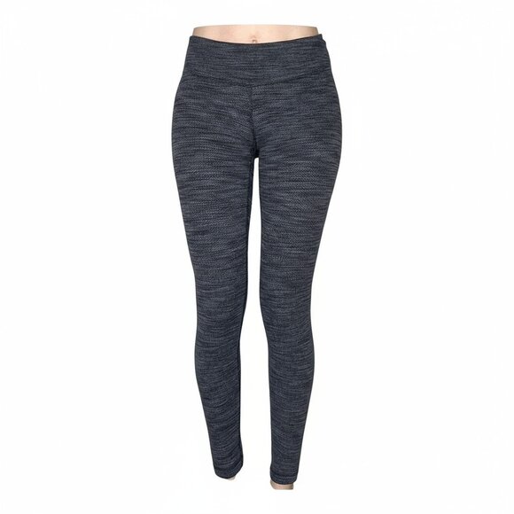 Lululemon Gray and Purple Low Rise 28” Leggings Pants Size 6 - Picture 2 of 6